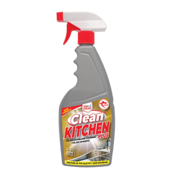 Clean kitchen plus, sredstvo za čišćenje kuhinjskih površina, 750ml